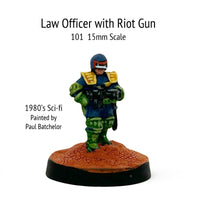 101 Law Officer with Riot Gun