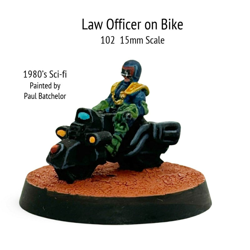 102 Law Officer on Bike
