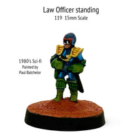 119 Law Officer standing