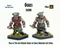 16100 Ogres (Pack of Two or Single Miniature)