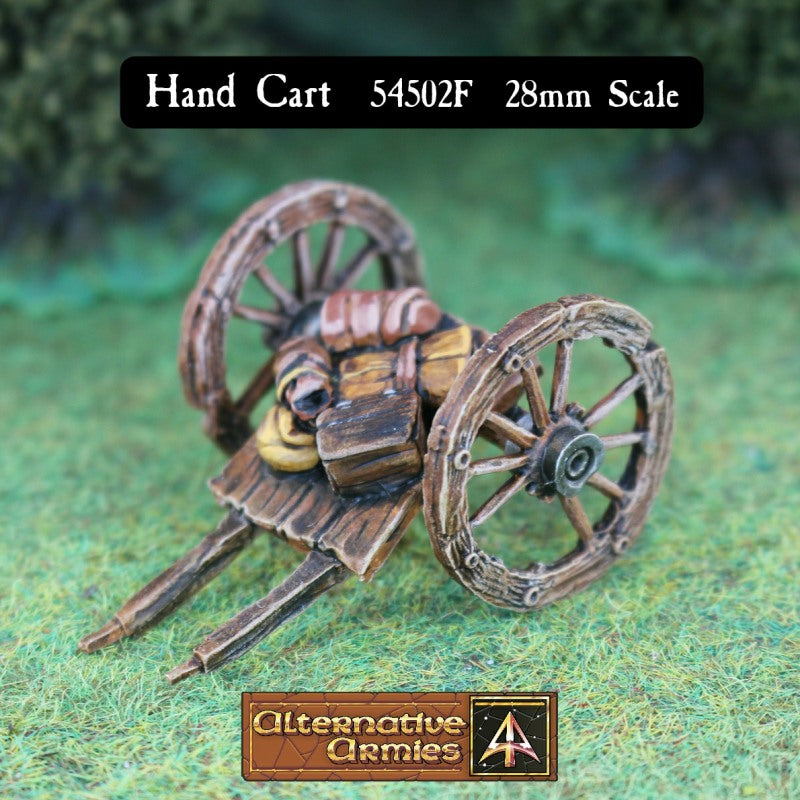 54502F Hand Cart with Load