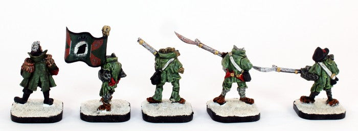 PTD 55505-U Licantzrop Jagers (12): Pro Painted Undead Unit