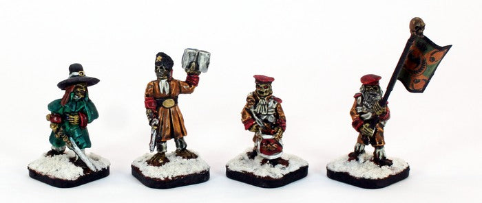 PTD 55508-U Zombie Line Infantry (28): Pro Painted Undead Unit (1st Choice)