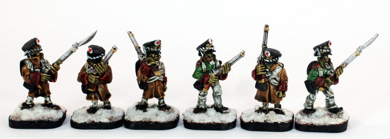 PTD 55508-U Zombie Line Infantry (28): Pro Painted Undead Unit (1st Choice)