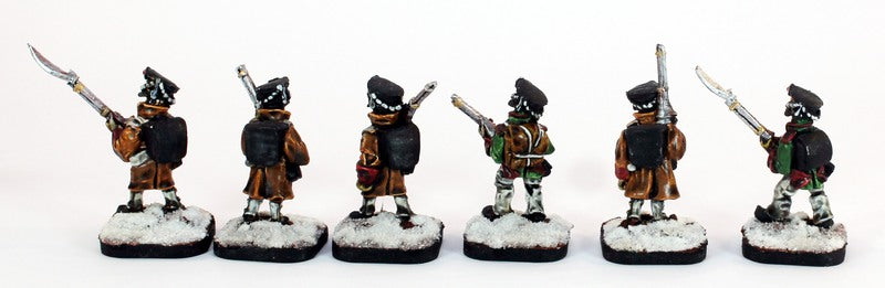 PTD 55508-U Zombie Line Infantry (28): Pro Painted Undead Unit (1st Choice)