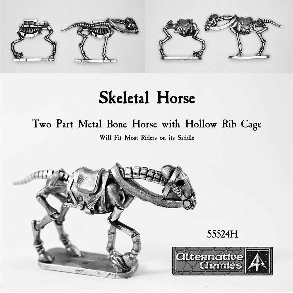 55524H Skeletal Horse for most riders