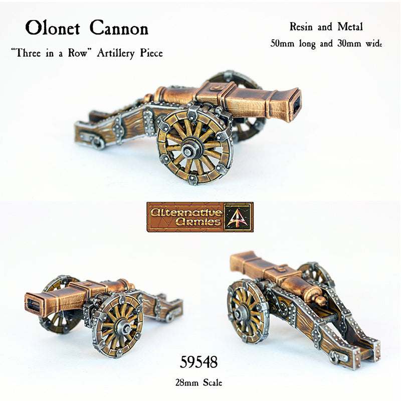 59548 Olonet Cannon (Three in a Row)