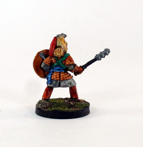 PTDCA4-05: A fighter of the lost world with Mace and Shield.