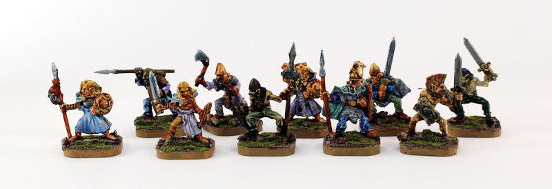 PTD CMB1 Sidhe Warband - Erin Celtic Myth (10 Miniatures- Warband 2)