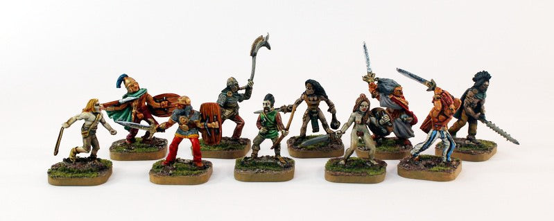 PTD CMB3 Milesian Warband - Erin Celtic Myth (10 Miniatures- Warband 2)