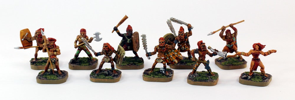 PTD CMB4 Firbolg Warband - Erin Celtic Myth (10 Miniatures- Warband 1)