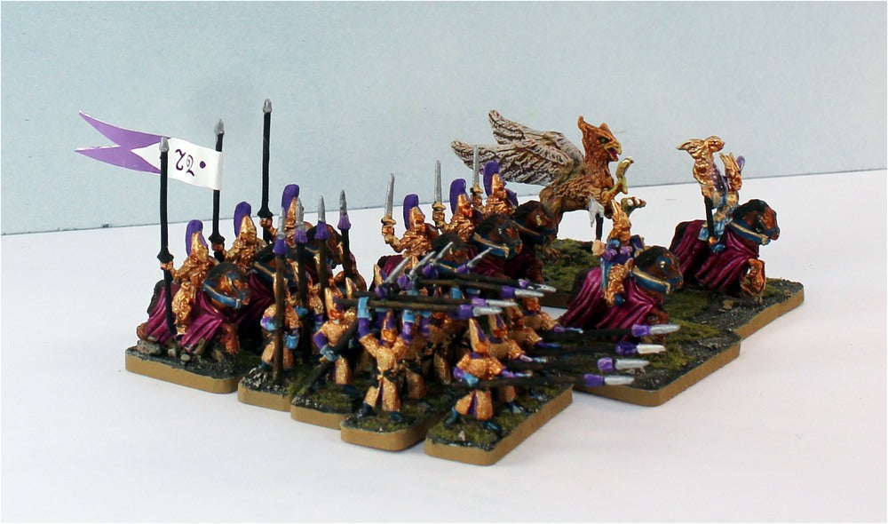 PTD HOTT1001 High Elf Army-15mm Scale 24AP Army-Ready to Use