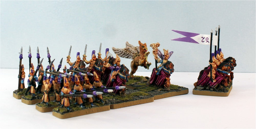 PTD HOTT1001 High Elf Army-15mm Scale 24AP Army-Ready to Use