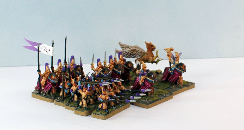 PTD HOTT1001 High Elf Army-15mm Scale 24AP Army-Ready to Use