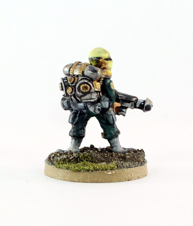 PTD IA069 Muster Private with Valerin Laser Rifle - Green Armour  (1)