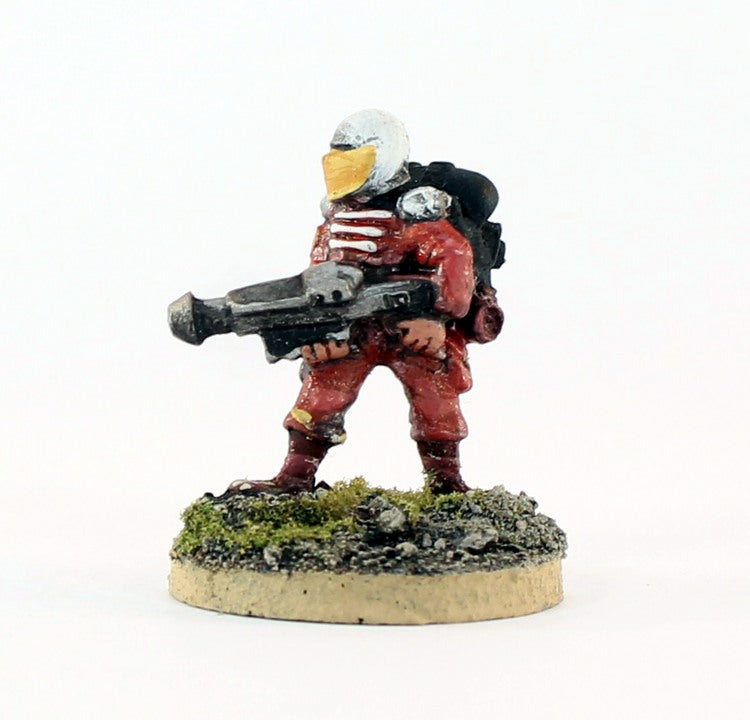 PTD IA069 Muster Private with Valerin Laser Rifle - Red Armour  (1)