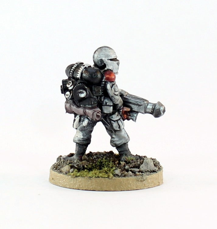 PTD IA069 Muster Private with Valerin Laser Rifle - White Armour  (1)