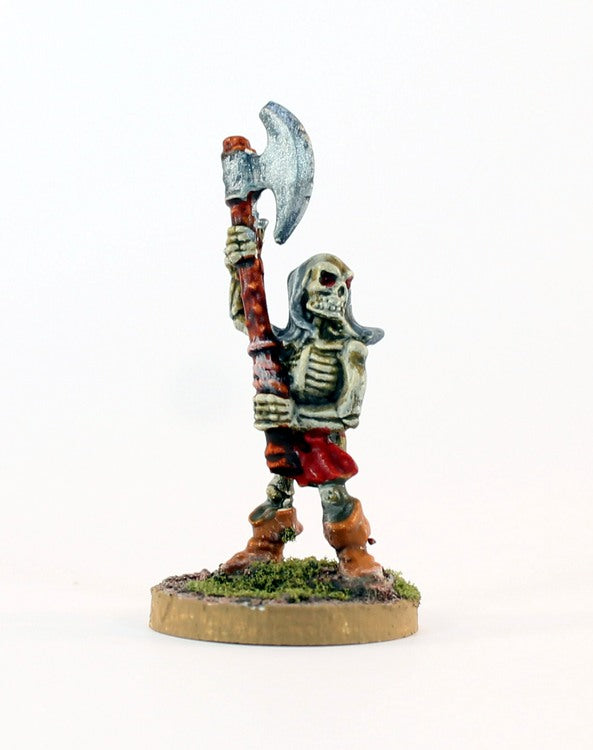 PTD VNT46-02: Barbarian with huge two handed Axe - Skeleton. (1)