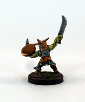 PTD OH2-03: Hob Goblin with raised Sword and Shield