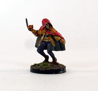 PTD CE22-01 Elf Assassin in cloak with Blade