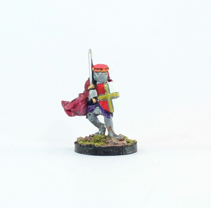 PTD FL12-01: Knight in chainmail with Sword and Shield