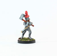 PTD FL12-03: Knight in plate with two handed Axe