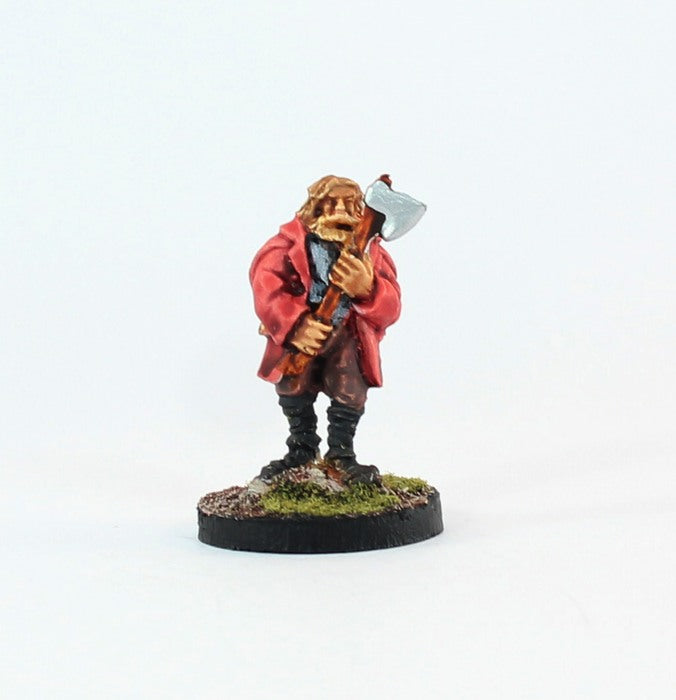 PTD FL26-03: Human Lumberjack with Axe.