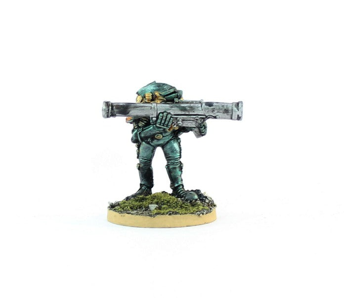 PTD IA009 Retained Knight with Anvil 888 - Green