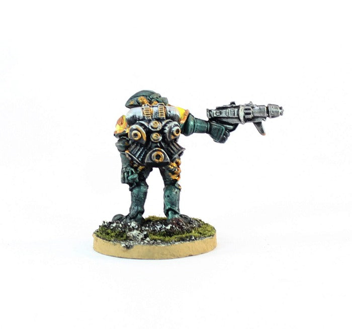 PTD IA010 Retained Knight with Hermit Plasma Rifle - Green