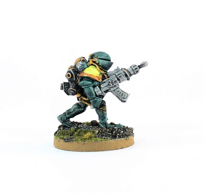 PTD IA011 Retained Knight with Moth Type 12 - Green