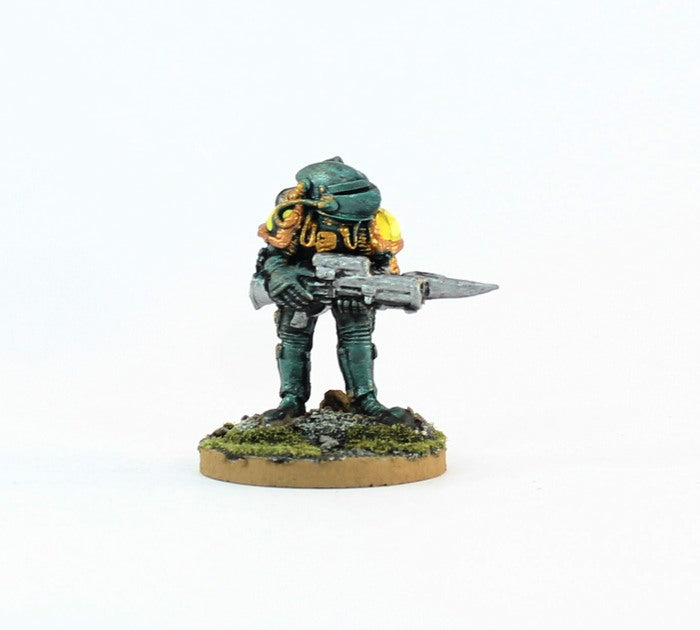 PTD IA015 Retained Varlet with Angis Rifle - Green