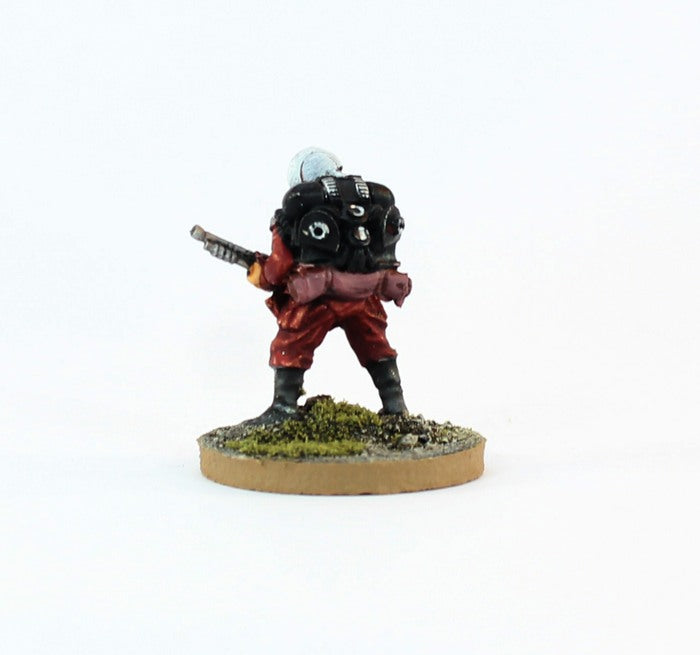 PTD IA032 Muster Private looking and Moth Rifle - Red