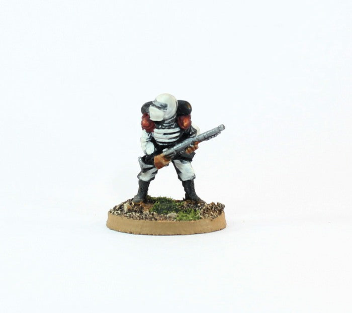 PTD IA032 Muster Private looking and Moth Rifle - White