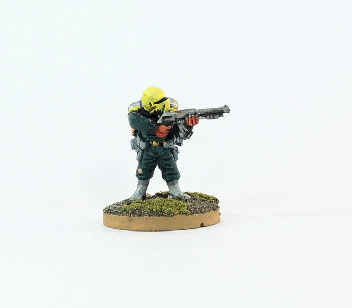 PTD IA033 Muster Private firing Moth Rifle - Green Armour (1)