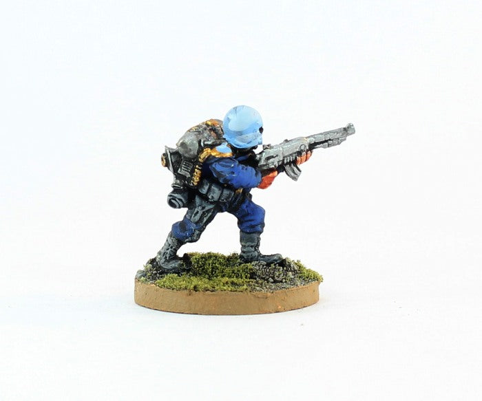 PTD IA047 Muster Private turning shooting Moth Rifle - Blue