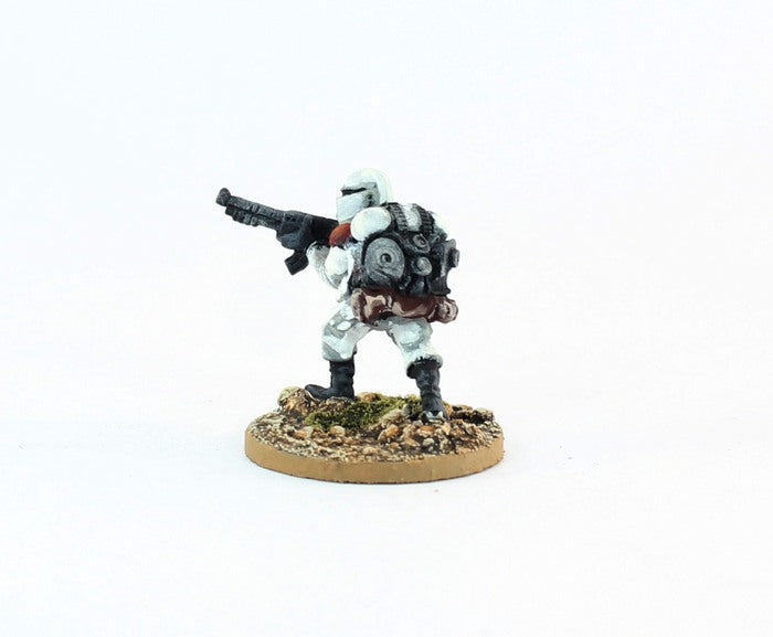 PTD IA047 Muster Private turning shooting Moth Rifle - White