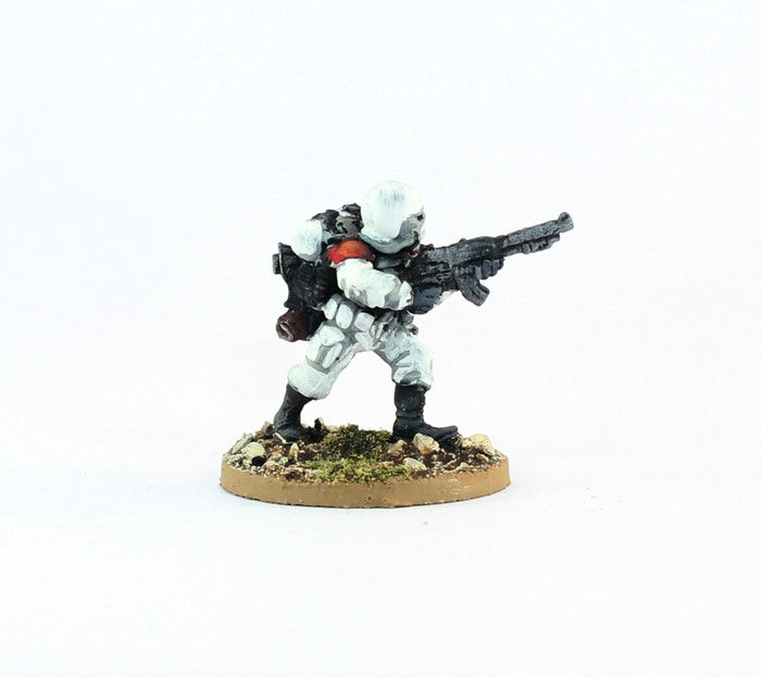 PTD IA047 Muster Private turning shooting Moth Rifle - White