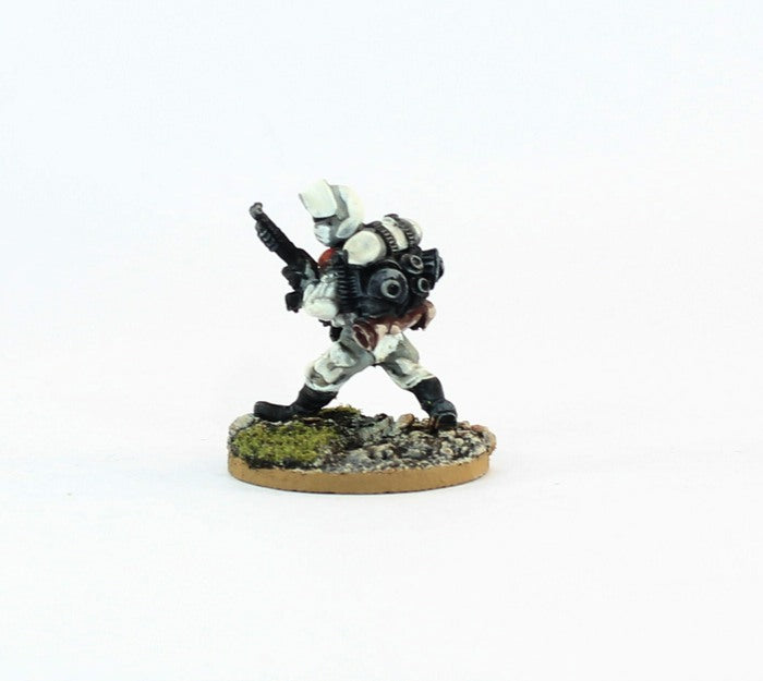 PTD IA051 Muster Emeritas with Open Visor - White (1)
