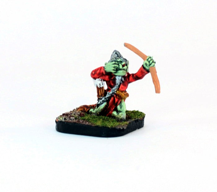PTD OH14-05: Goblin kneeling firing Bow