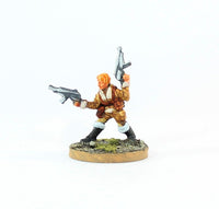 PTD IA235 Planetary Militia Female Scout with twin Moth Rifles