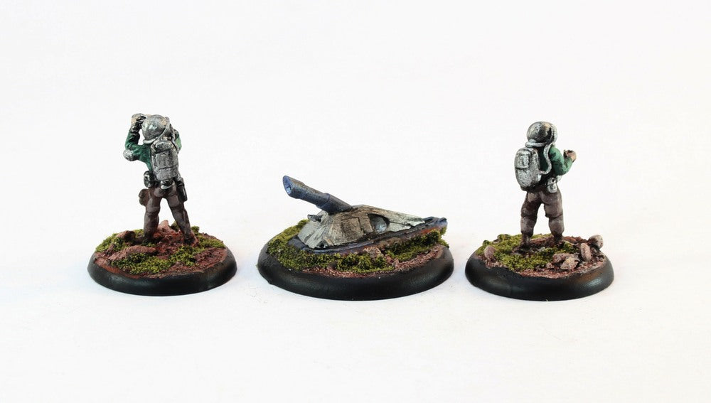 PTD SM11 Space Marine Mortar with crew