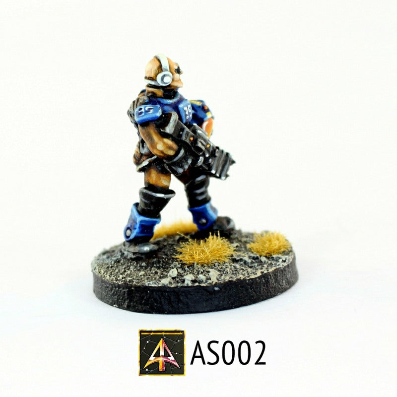 AS002 Star Empire Ground Trooper with Plasma Rifle