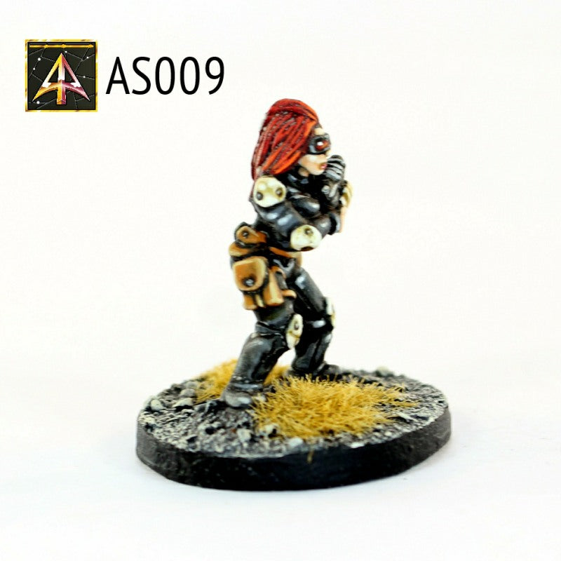 AS009 Infiltrator Agent Callisto with Grit Pistol