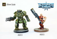 AS015 Lost Arena Marine with missile launcher