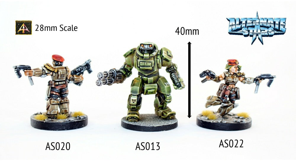 AS022 Star Ranger Female NCO