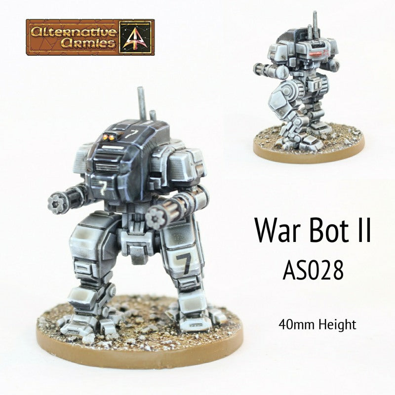 AS028 War Bot II twin rotary cannon (40mm tall) - Save 10%