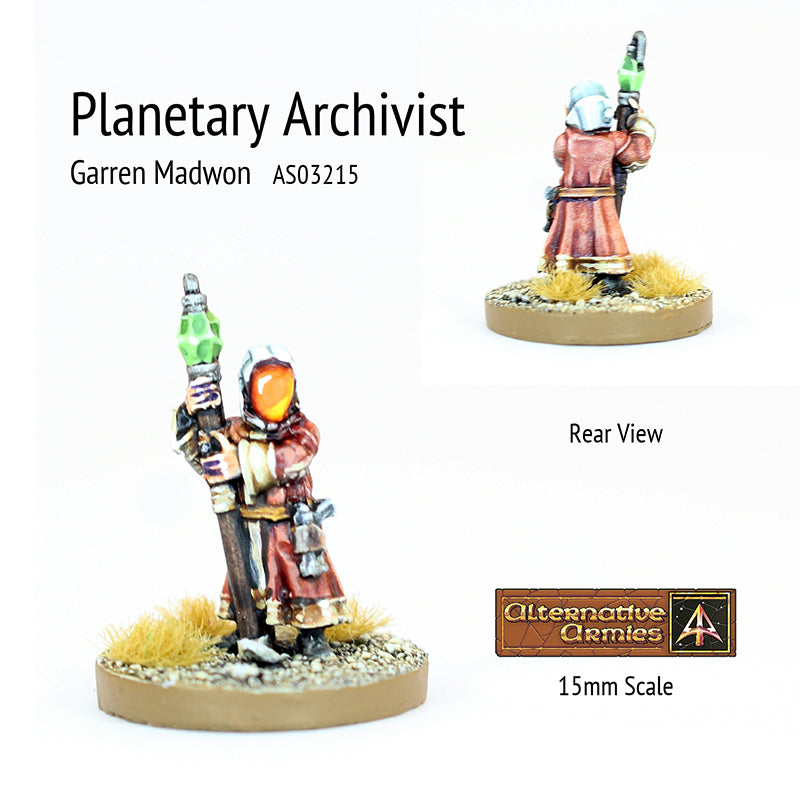 AS03215 Planetary Archivist Garren Madwon - Save 20%