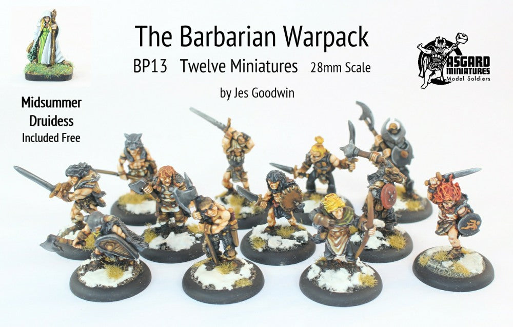 BP13 The Barbarian Warpack with free Druidess included
