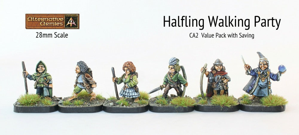 CA2 Halfling Walking Party (Value Pack with Saving)