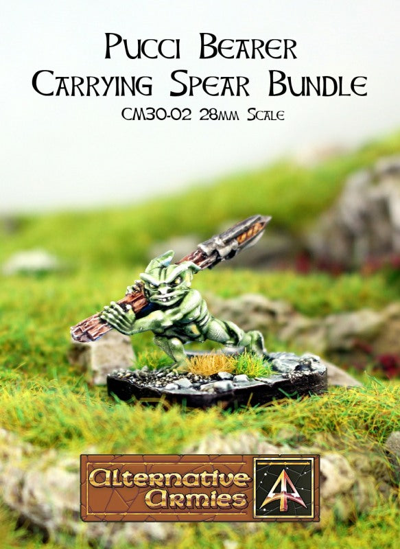 CM30-02 Pucci Bearer carrying Spear Bundle